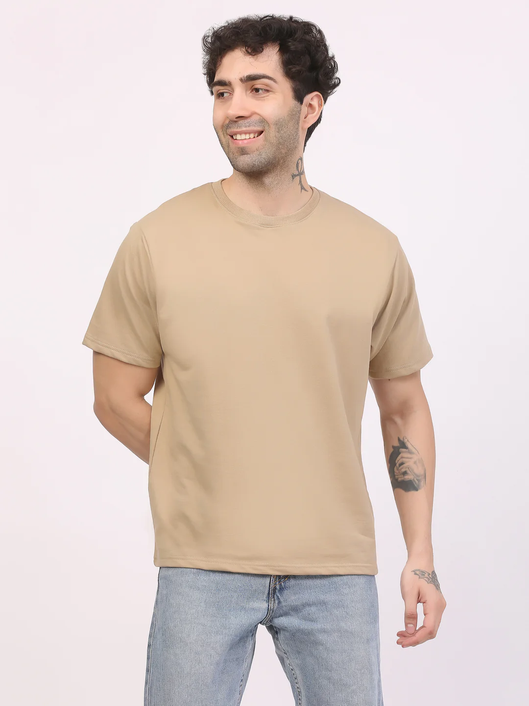 Half Sleeve Round Neck